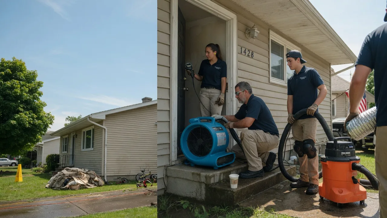 Water Damage Restoration in Uniopolis, OH near me